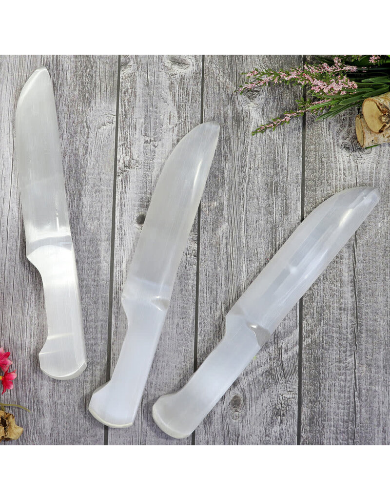 Selenite Crystal Athame