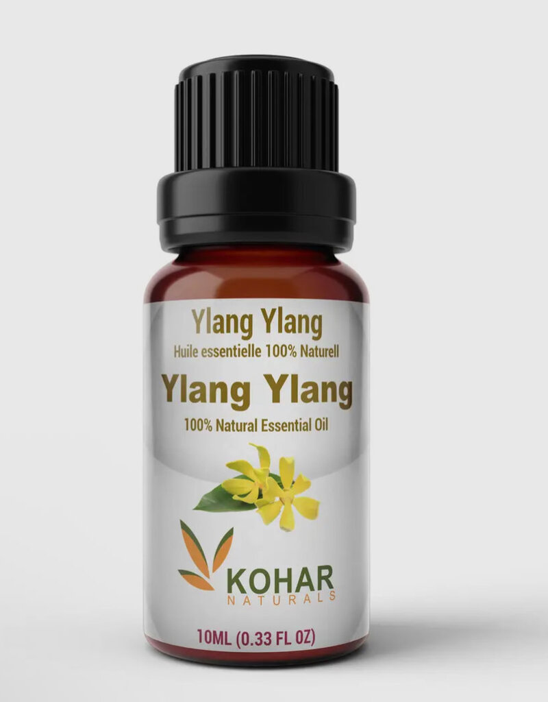 KOHAR NATURALS Ylang Ylang Flower Essential Oil 10 ml