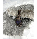 Grape Agate Wire Wrapped Pendant