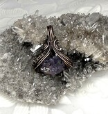 Grape Agate Wire Wrapped Pendant