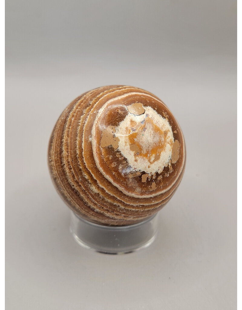 Aragonite Jasper Sphere - 129g