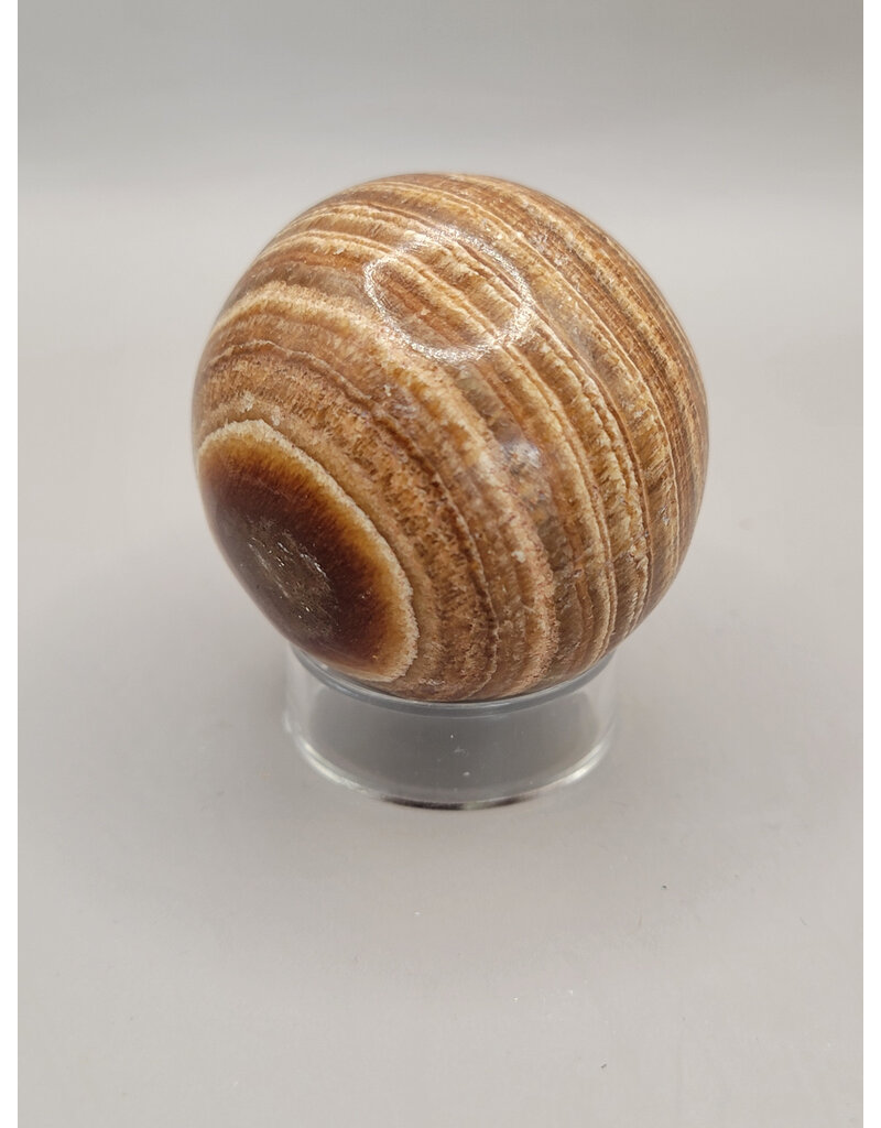 Aragonite Jasper Sphere - 129g