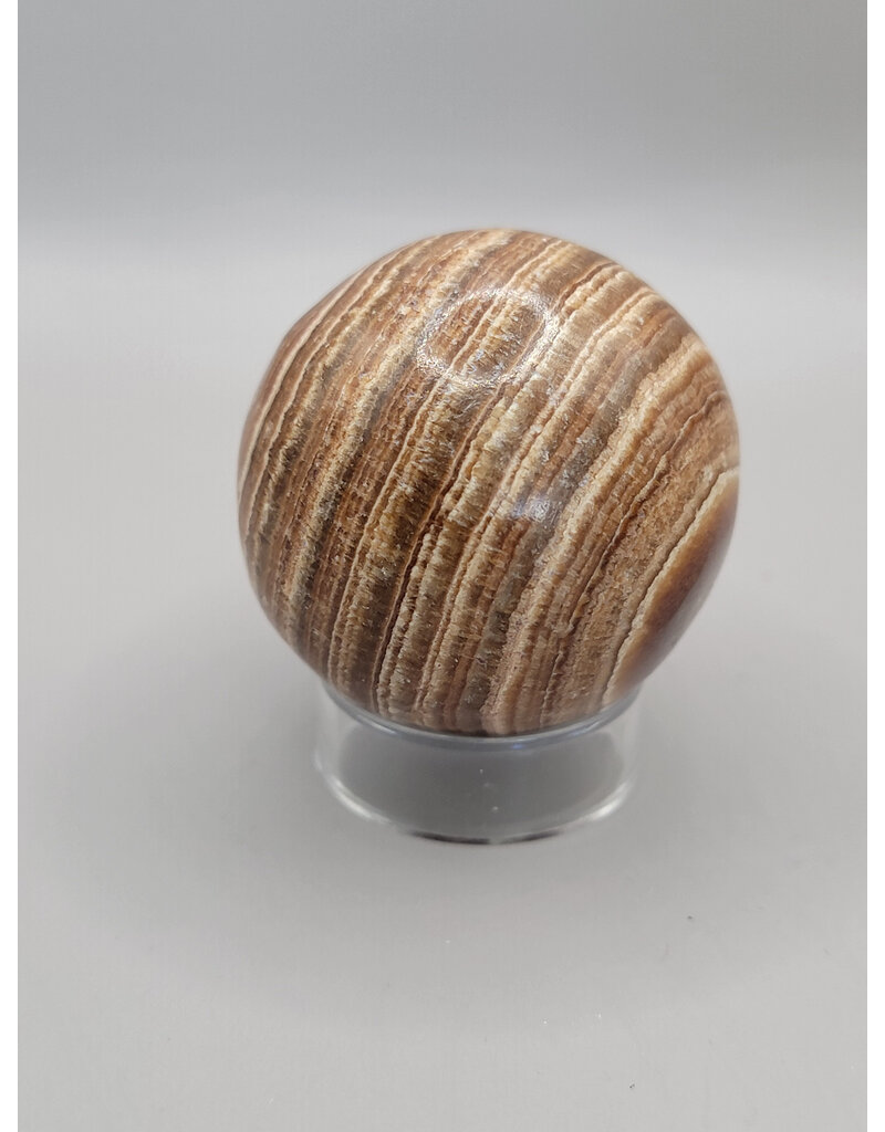 Aragonite Jasper Sphere - 129g