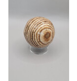 Aragonite - Banded Jasper Sphere ABJS2