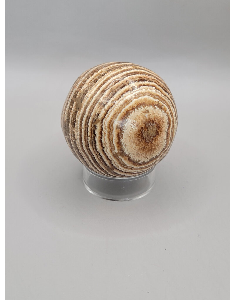 Aragonite - Banded Jasper Sphere ABJS2