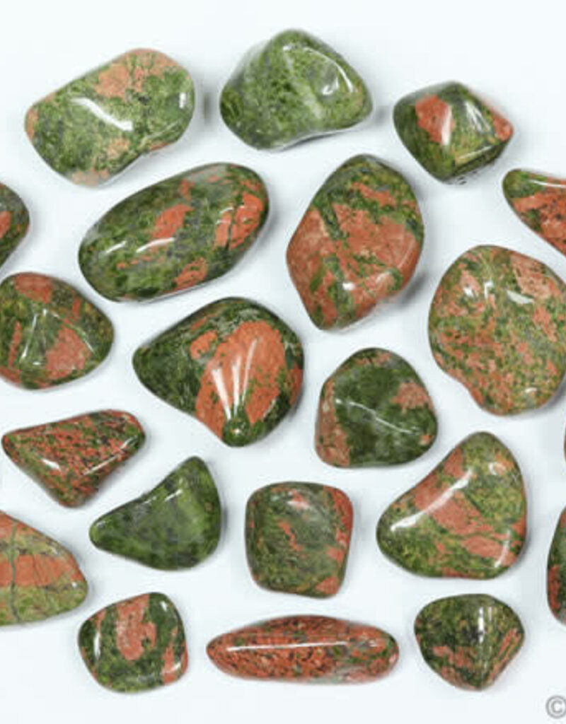 ** Unakite- Medium Gemstone Tumbled