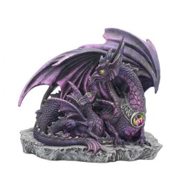 Nemesis Now New Beginnings 19 cm - Purple Dragon Statue (NB)