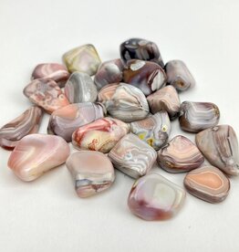 ** Pink Botswana Agate Small - Tumbled Gemstone