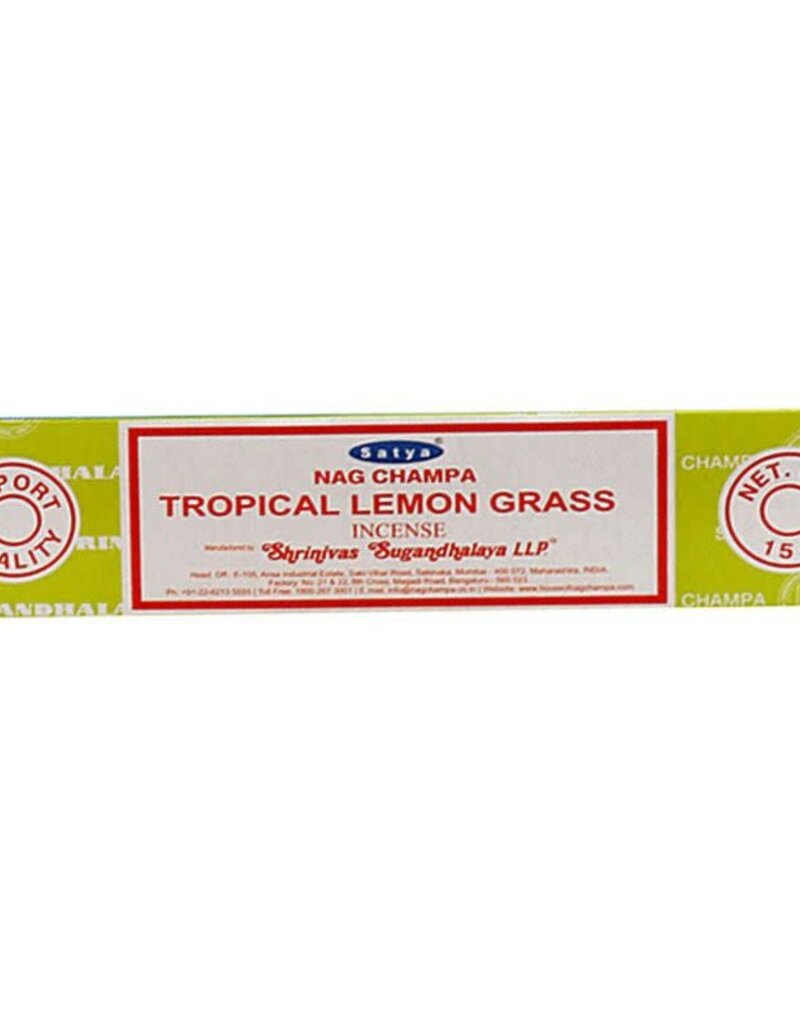Satya Tropical Lemon Grass Stick Incense 15 gr