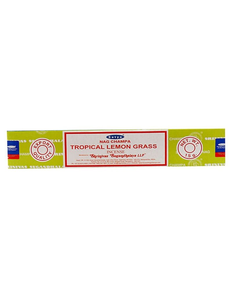 Satya Tropical Lemon Grass Stick Incense 15 gr