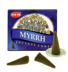 HEM Myrrh Incense 10 Cones