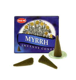 HEM Myrrh Incense 10 Cones
