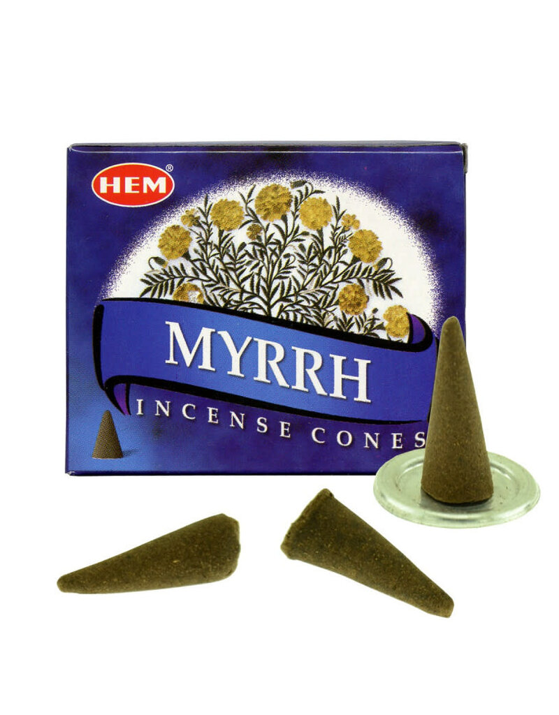 HEM Myrrh Incense 10 Cones