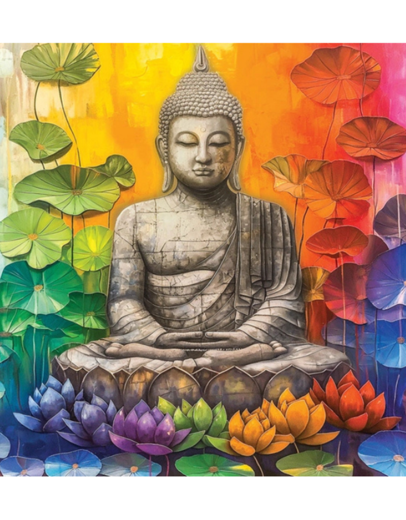 Colorful Buddha - 1000 Piece Puzzle