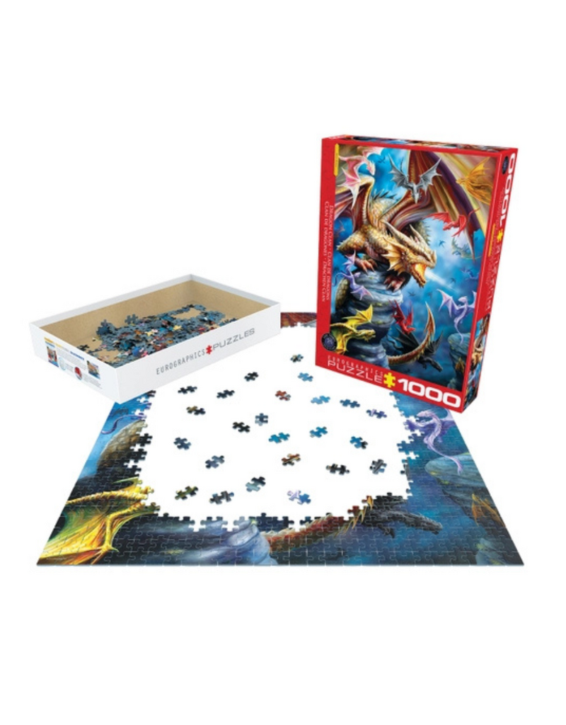 Anne Stokes Dragon Clan - 1000 Piece Puzzle (Anne Stokes)