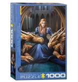 Anne Stokes Fierce Loyalty - 1000 Piece Puzzle (Anne Stokes)