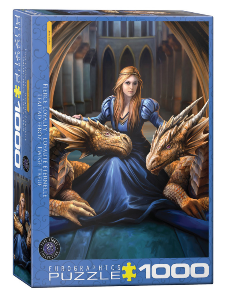 Anne Stokes Fierce Loyalty - 1000 Piece Puzzle (Anne Stokes)