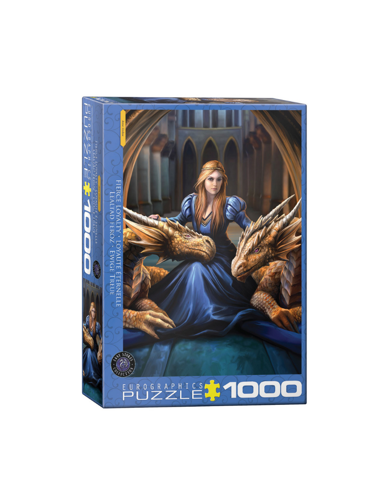 Anne Stokes Fierce Loyalty - 1000 Piece Puzzle (Anne Stokes)