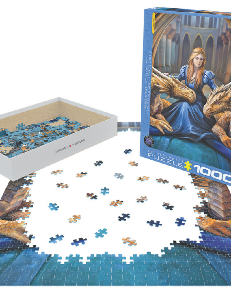 Anne Stokes Fierce Loyalty - 1000 Piece Puzzle (Anne Stokes)