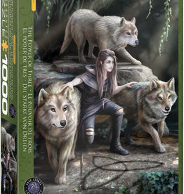 Anne Stokes The Power of Three - 1000 Piece Puzzle (Anne Stokes)