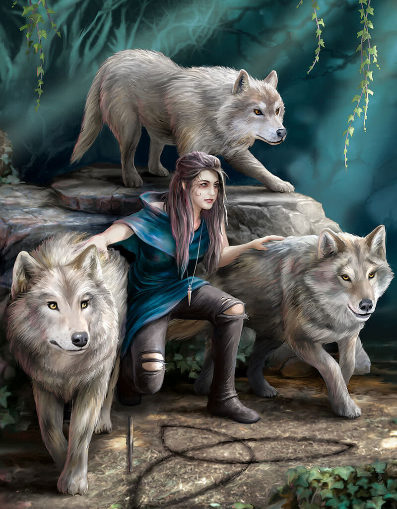 Anne Stokes The Power of Three - 1000 Piece Puzzle (Anne Stokes)