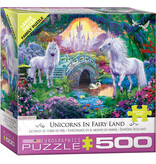 Unicorns in Fairy Land - 500 Piece Puzzle