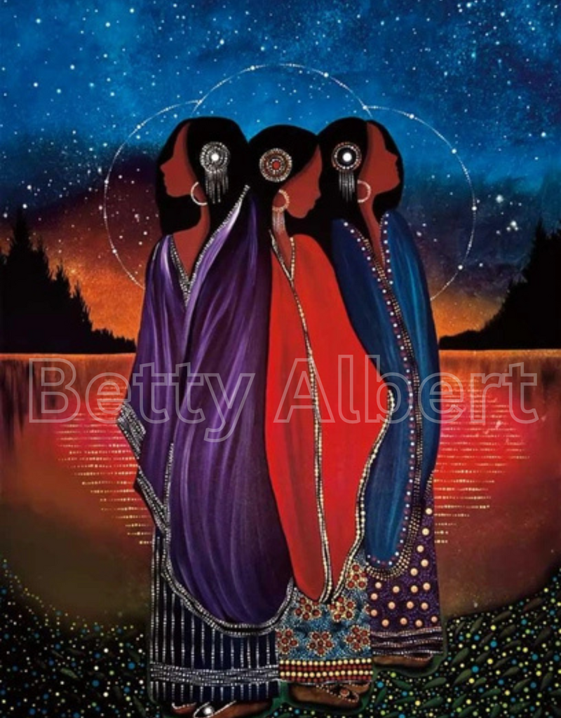 We Are Made of Stars Art Print By Artist Betty Albert (12"x18")