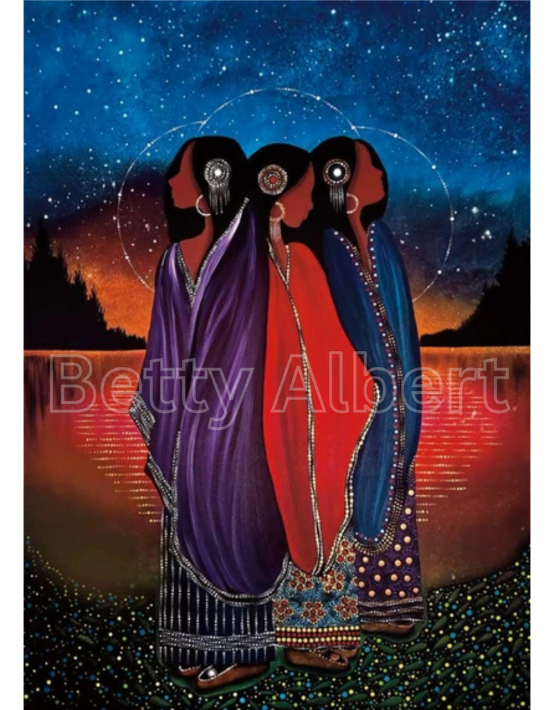 We Are Made of Stars Art Print By Artist Betty Albert (12"x18")