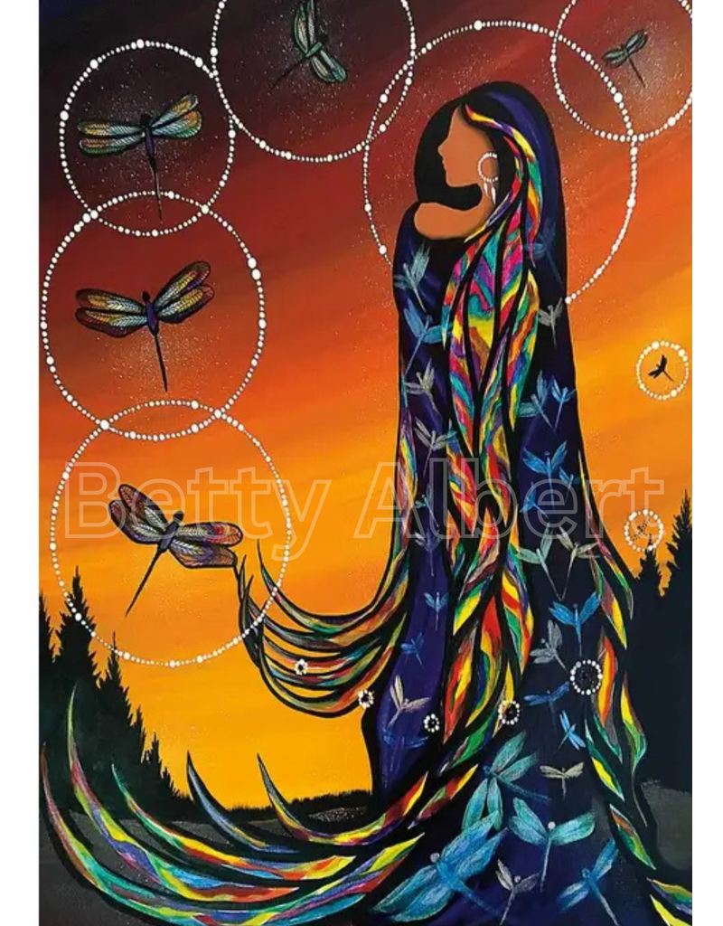 Transformation Art Print By Artist Betty Albert (12"x18")