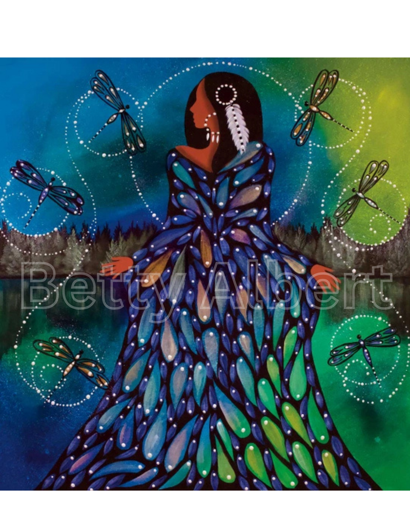 Transformation II Art Print By Artist Betty Albert (12"x12")