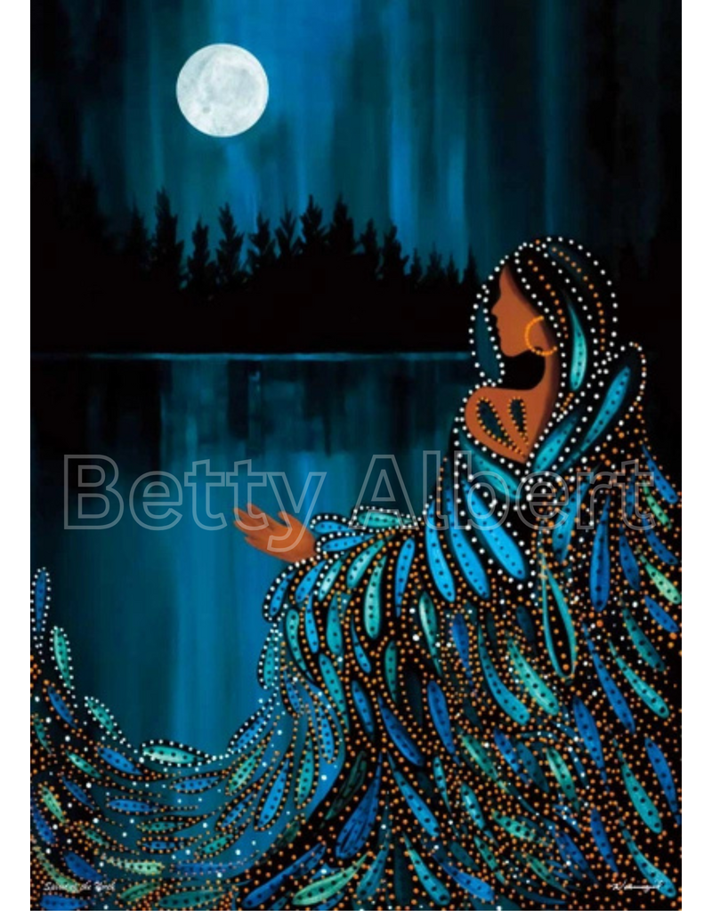Spirit of the North Art Print By Artist Betty Albert (12"x18")