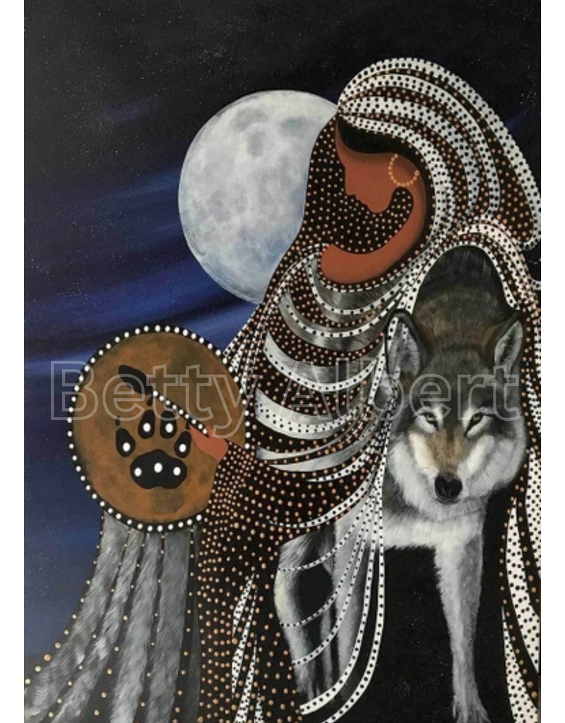 Shape Shifter Art Print By Artist Betty Albert (12"x18")