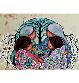 Tree of Knowledge Art Print By Artist Jackie Traverse (18"x12")