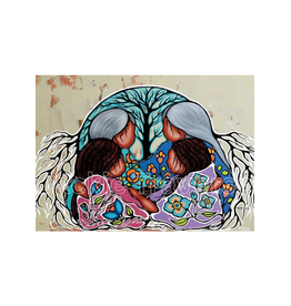 Tree of Knowledge Art Print By Artist Jackie Traverse (18"x12")