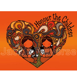 Honour the Children Art Print By Artist Jackie Traverse (18"x12")