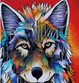 The Bandit Art Print By Artist Micqaela Jones (12"x18")