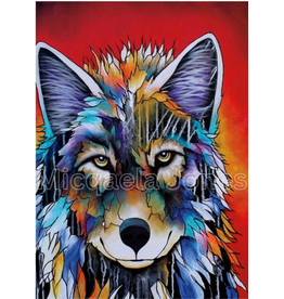 The Bandit Art Print By Artist Micqaela Jones (12"x18")