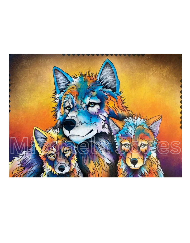 Martini’S Pack Art Print By Artist Micqaela Jones (18"x12")