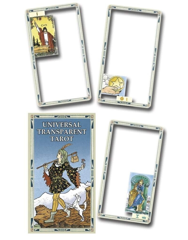 Universal Tarot Transparent Deck
