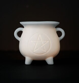 White Cauldron Oil Burner
