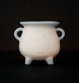 White Cauldron Oil Burner
