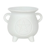 White Cauldron Oil Burner