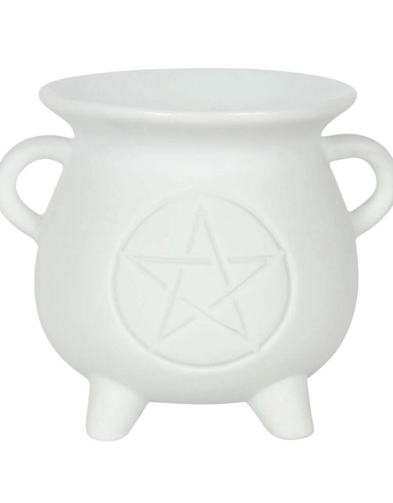 White Cauldron Oil Burner