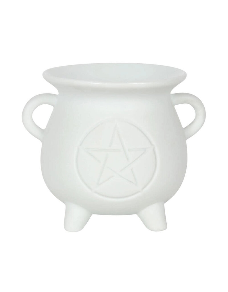 White Cauldron Oil Burner
