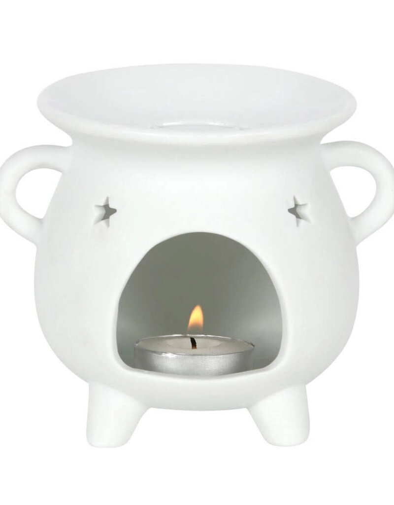 White Cauldron Oil Burner