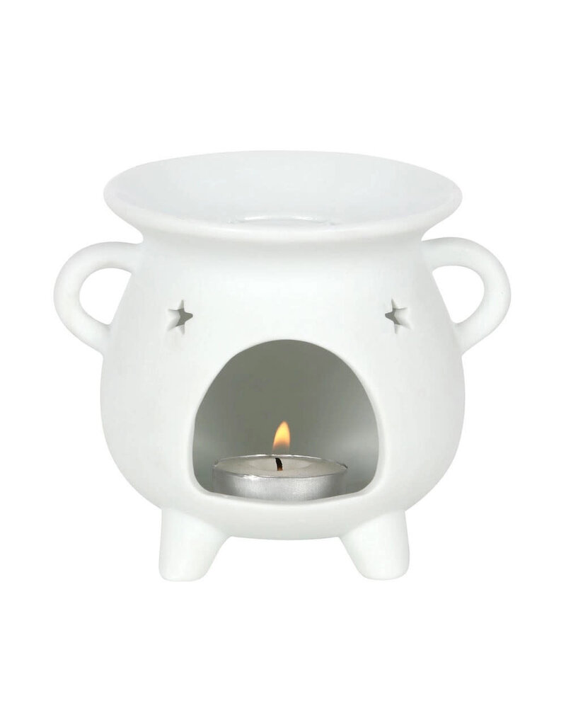 White Cauldron Oil Burner