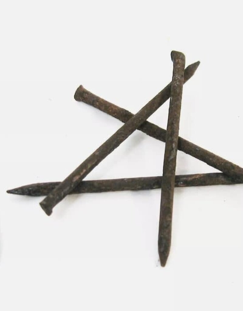 Coffin Nails - Set of 5 Iron Nails W/ Instruction Sheet