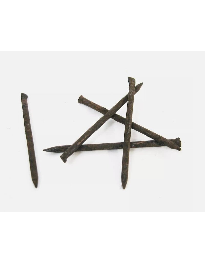 Coffin Nails - Set of 5 Iron Nails W/ Instruction Sheet