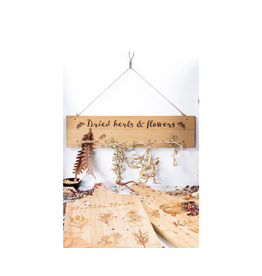 Wooden Herbs and Flowers Drying Rack