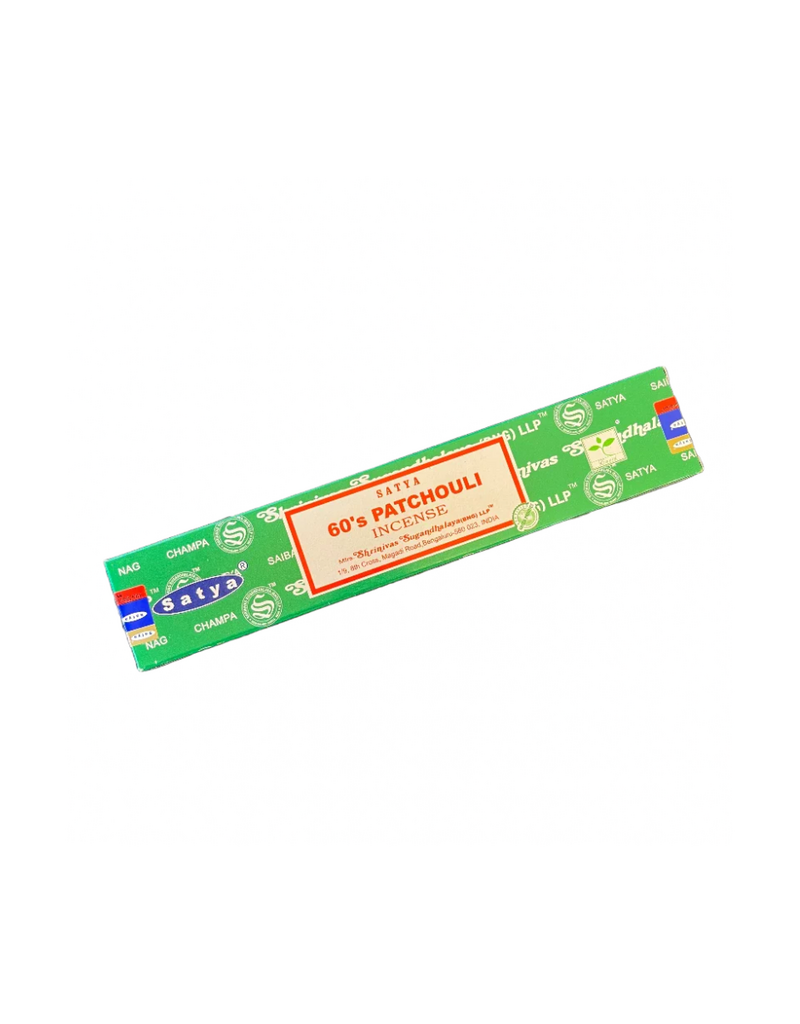 Satya 60s Patchouli Stick Incense 15 gr